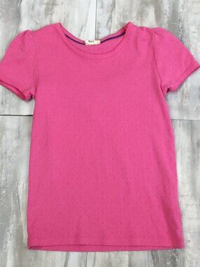 Mini Boden Bubblegum Pink Top 11-12